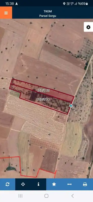 EMLAKYAP TAN DERBENT SARAYPINAR DA SATILIK KİRAZ BAHÇESİ VE ARSA