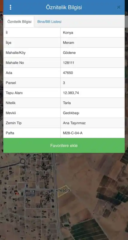 EMLAKYAP TAN KONYA GÖDENE’DE 7817m2 YATIRIMA UYGUN SATILIK TARLA
