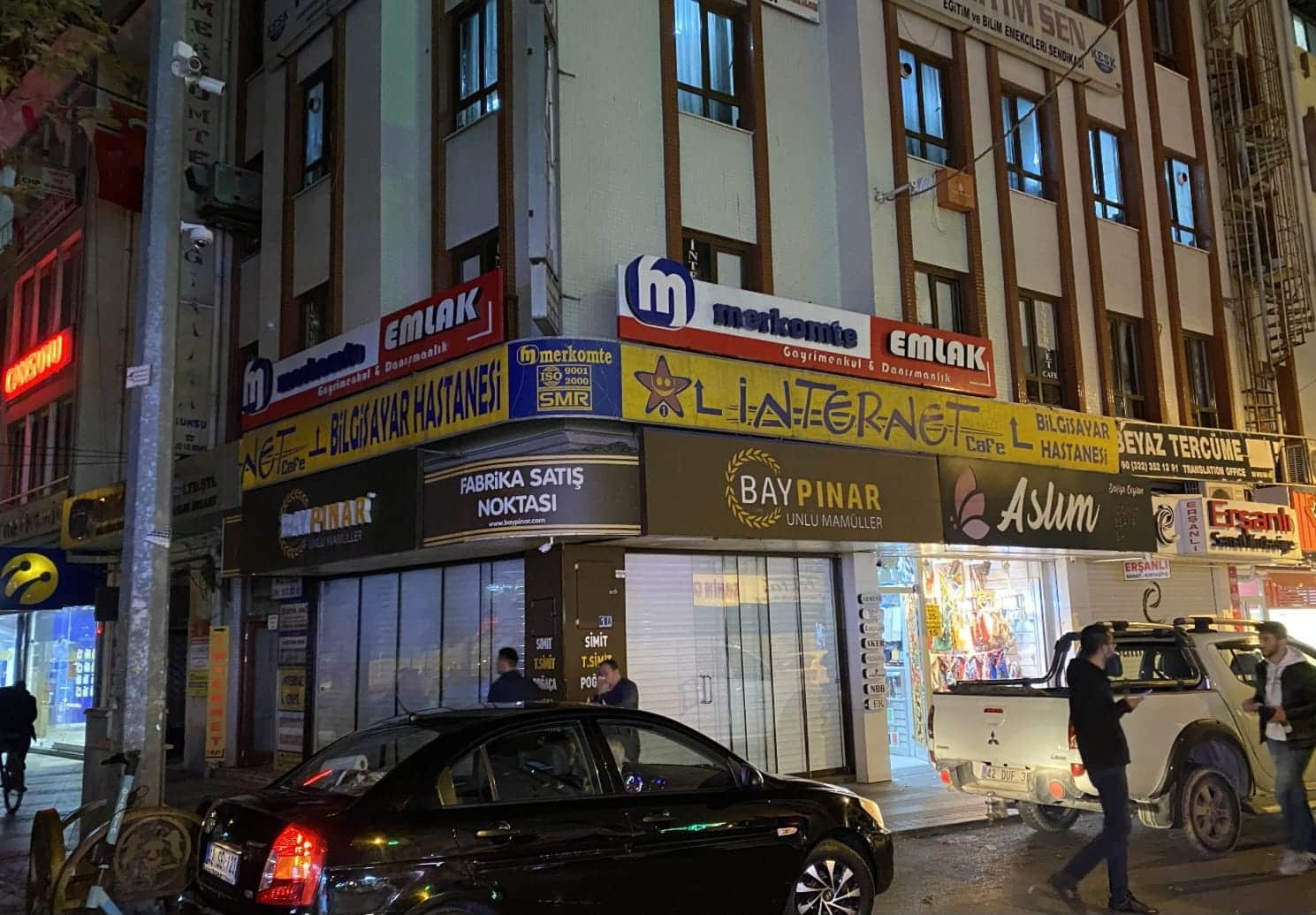 EMLAKYAPTAN ALLADDİN KARŞISI ÇİFT CEPHELİ (OFİS-BÜRO) İŞYERİ