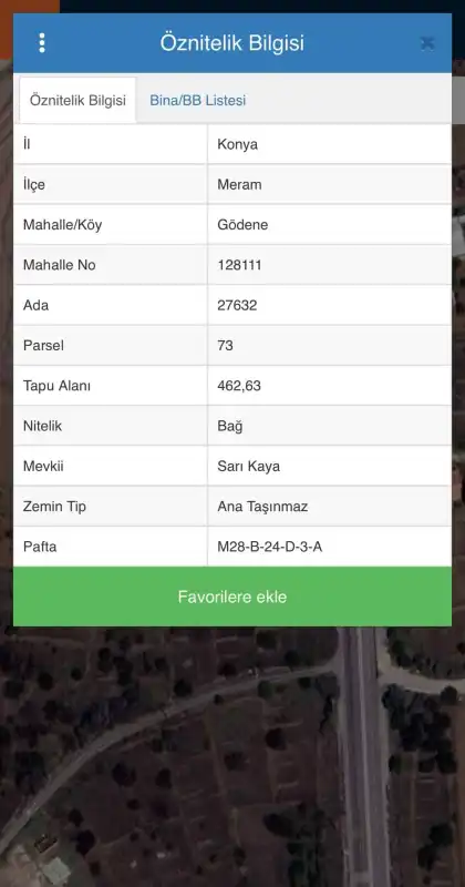 EMLAKYAP TAN KONYA GÖDENE DE SATILIK 154m2 YATIRIMA UYGUN BAĞ