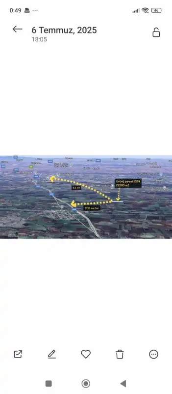 EMLAKYAP TAN KIRKLARELİ ÜRÜNLÜ DE SATILIK TARLA