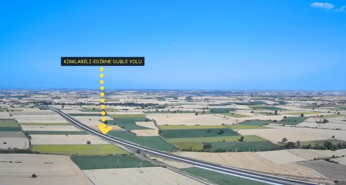 EMLAKYAP TAN KIRKLARELİ ÜRÜNLÜ DE SATILIK TARLA